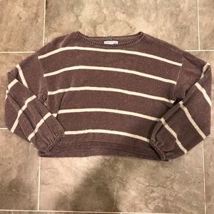 Striped Chenille Sweater